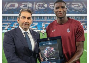 Paul Onuachu wins award in Turkey in brutal response to Super Eagles snub