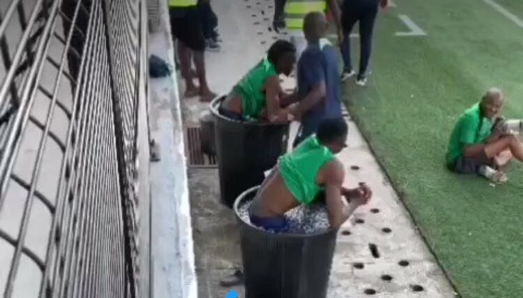 We are a disciplined organisation – NFF on Super Eagles’ use of plastic tubs for ice baths and fund mismanagement claims