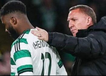 Celtic’s collapse hits Iheanacho hard as mentor Brendan Rodgers walks away