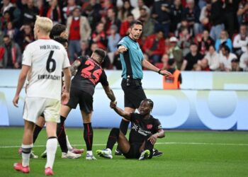 Super Eagles’ Nathan Tella ruled out of Bayer Leverkusen’s crunch Bundesliga meeting with Bayern Munich