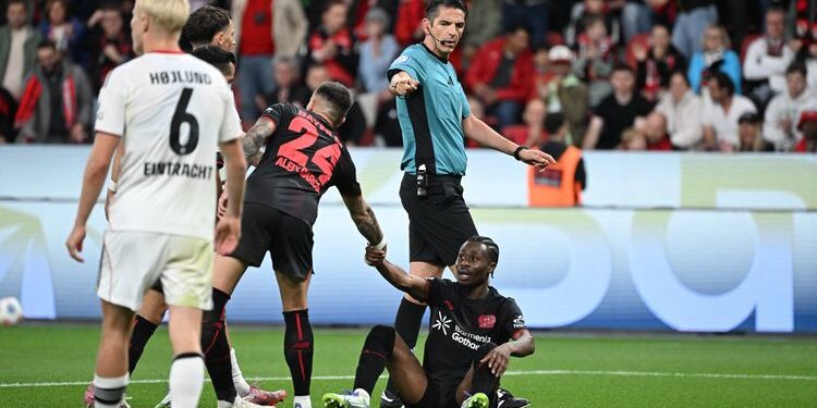 Super Eagles’ Nathan Tella ruled out of Bayer Leverkusen’s crunch Bundesliga meeting with Bayern Munich