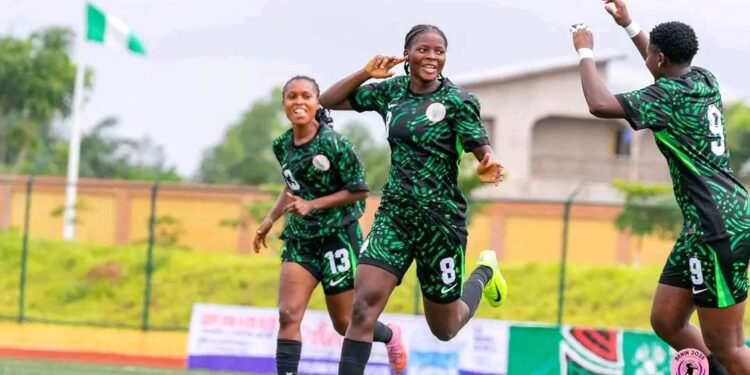 Nigeria’s Falconets crush Benin 3–0 to tighten grip on WAFU B U20 Girls Cup