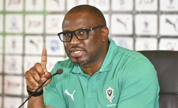 Gabon’s Mouyouma reveals tactical plan to overcome Super Eagles ahead of World Cup play-offs