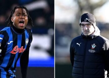 Everything Atalanta boss Juric said after touchline row with Nigeria’s Lookman in Marseille win