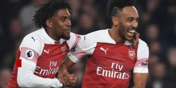 Aubameyang was my “big brother” and won’t be easy to stop – Iwobi ahead of Super Eagles World Cup playoff vs Gabon