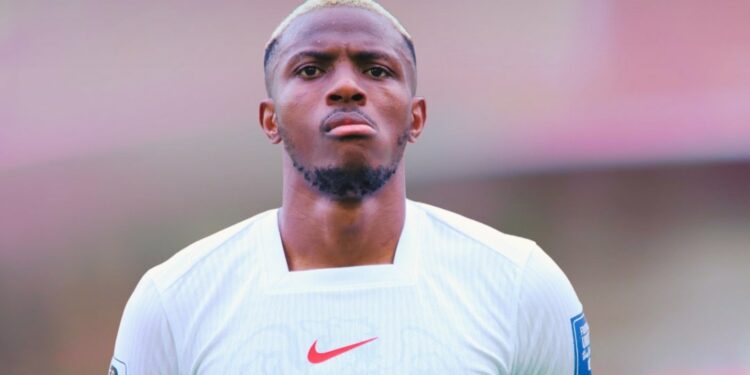 After beating Gabon, Osimhen sends message to NFF President over bonus strike