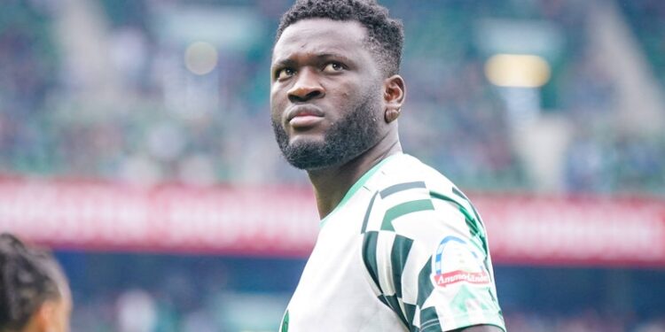 Super Eagles striker Victor Boniface addresses Werder Bremen goal drought, sends message to critics