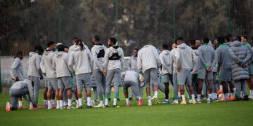 Official Super Eagles XI vs Uganda: Chelle rests Nwabali, Lookman, Ndidi ahead of AFCON R16