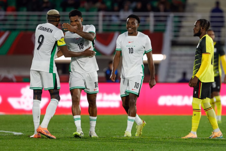 “We have to improve” – Super Eagles boss Eric Chelle insists despite perfect AFCON group stage campaign