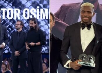 Victory for Osimhen: Nigerian star becomes first ever to win GQ Türkiye Sportsman of the Year
