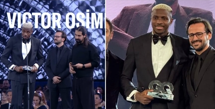 Victory for Osimhen: Nigerian star becomes first ever to win GQ Türkiye Sportsman of the Year
