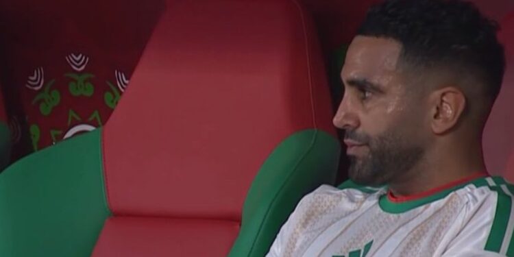 What Algeria captain Mahrez said after AFCON defeat to Nigeria’s Super Eagles