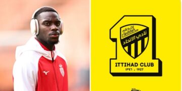 Saudi club Al Ittihad push for Monaco striker in Nigerian record transfer