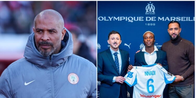 Super Eagles boss Chelle reacts to Tochukwu Nnadi’s move to Marseille