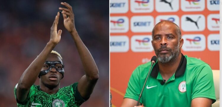 “Now you’re a great coach” – Osimhen’s words that moved Eric Chelle to tears at AFCON