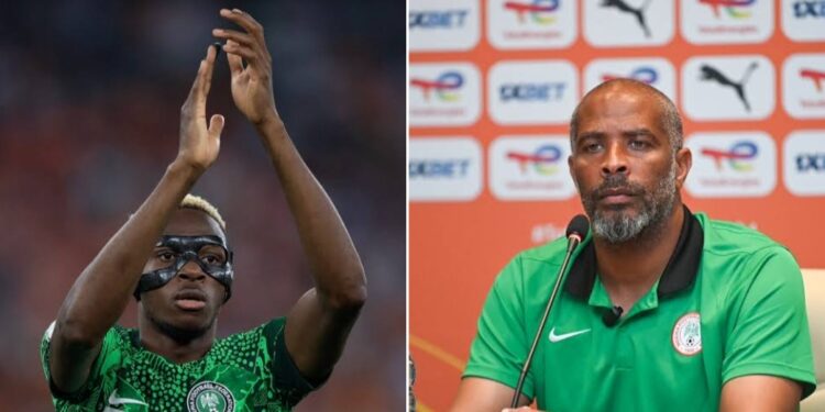 “Now you’re a great coach” – Osimhen’s words that moved Eric Chelle to tears at AFCON