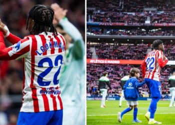 Ademola Lookman shines as Atlético Madrid thrash Barcelona 4-0 in Copa del Rey semi-final