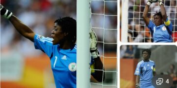 Super Falcons icon Precious Dede blessed with 4 babies in joyful family moment