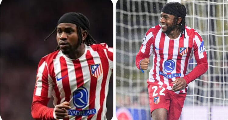 Nigeria’s Lookman matches Haaland’s record in Atletico thriller at Club Brugge