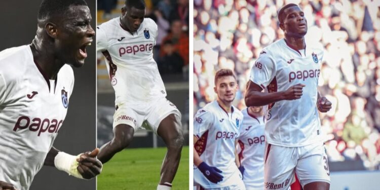 Onuachu nets again: Nigerian star sets new personal record in Trabzonspor win