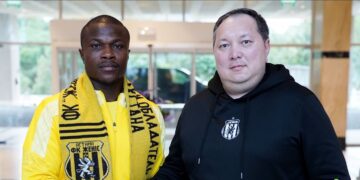 Nigeria’s Samson Iyede exits Serbia for Kazakhstan PL side Zhenis Astana