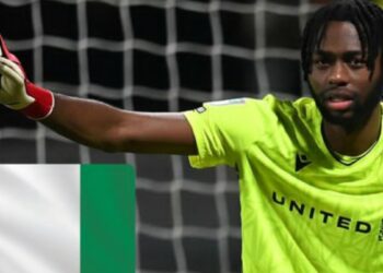 NFF breaks silence on ex-Arsenal GK Okonkwo’s Super Eagles switch amid conflicting reports