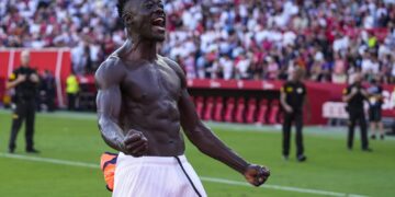 Akor Adams: Sevilla boss Almeyda talks up Super Eagles striker ahead of Barcelona test