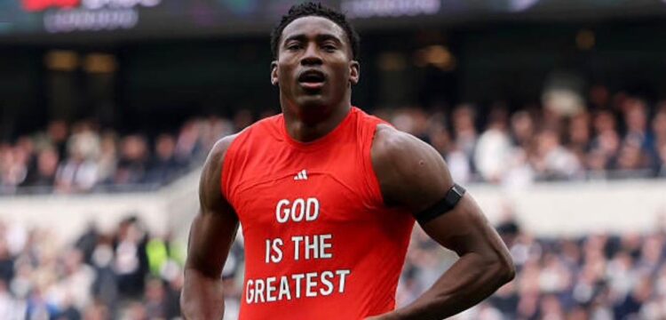 Super Eagles striker Taiwo Awoniyi risks sanction for goal celebration vs Tottenham
