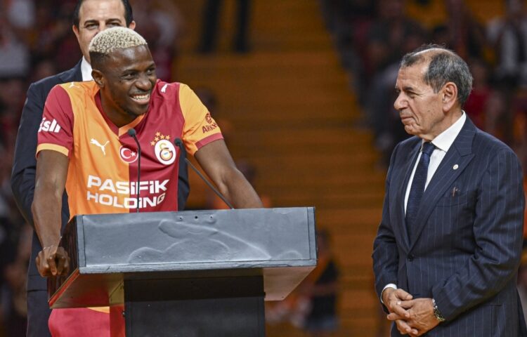 Galatasaray president rates Osimhen above Drogba, Icardi and Hakan Şükür