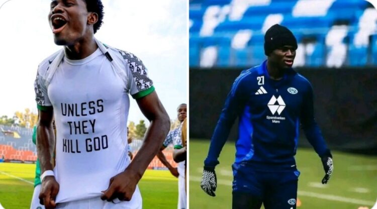 Nigeria U20 star Daniel Daga jailed in Norway as Molde suspend midfielder