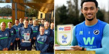 Nigeria winger shines at Millwall with Championship Player of the Month award