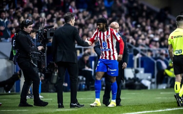 “That’s fantastic” – Simeone reveals 2 things he loves about Lookman after Madrid derby