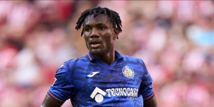 Crystal Palace make decision on Christantus Uche as Getafe prepare to cash in on Super Eagles midfielder