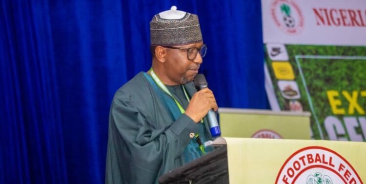 Dikko issues stern warning to NFF at Extraordinary General Assembly, demands urgent reform