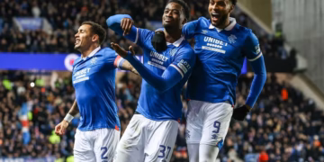 Super Eagles defender Emmanuel Fernandez reacts to Tavernier’s imminent Rangers exit