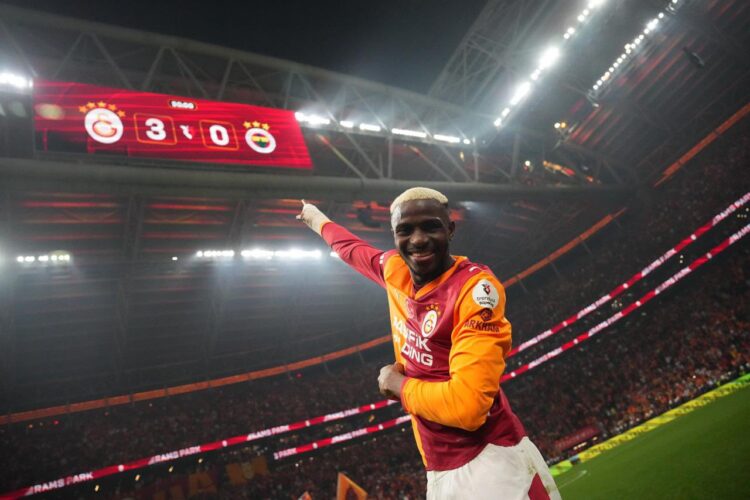 Galatasaray eye captaincy role for Victor Osimhen after Fenerbahçe masterclass