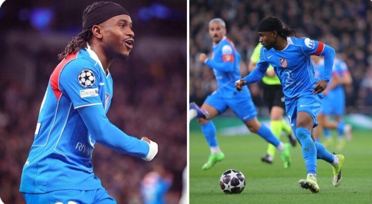 Atletico Madrid unhappy with Nigeria over Ademola Lookman’s workload vs Iran, Jordan