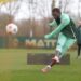 Super Eagles forward Boniface sends message after comeback from long injury absence