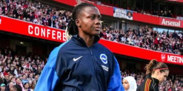 Super Falcon Nnadozie shines as Brighton dump Arsenal out of FA Cup
