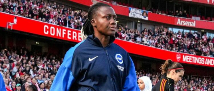 Super Falcon Nnadozie shines as Brighton dump Arsenal out of FA Cup