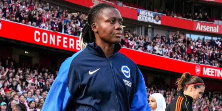 Super Falcon Nnadozie shines as Brighton dump Arsenal out of FA Cup