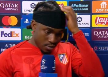 Barcelona red card: What Super Eagles star Ademola Lookman said that got fans talking