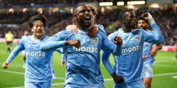 Onyeka: Okoduwa hails Super Eagles star’s role in Coventry’s Premier League push
