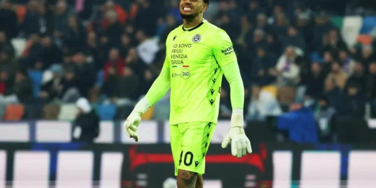 “It’s a shame” – Nigeria goalie Maduka Okoye rues Udinese’s late concession in Lazio draw
