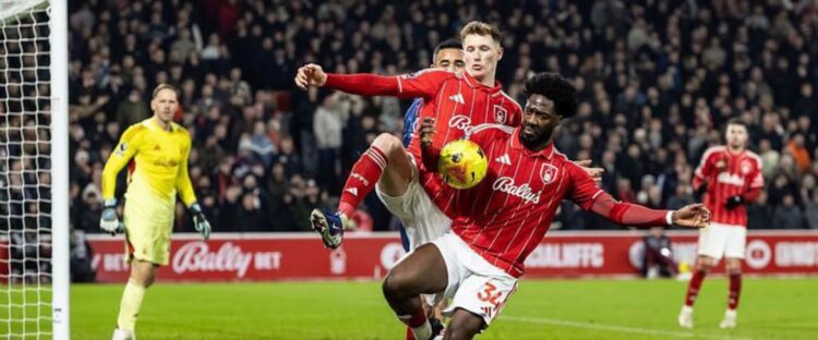 Pereira confirms Super Eagles star Aina is still sidelined as Nottingham Forest sweat on key players