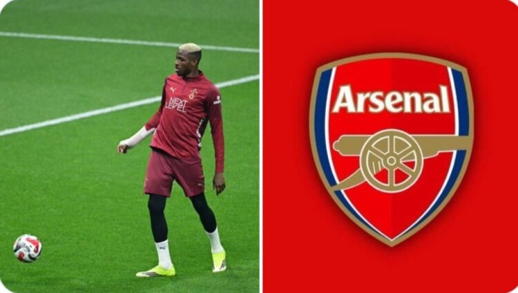 Ex-Lazio man urges Osimhen to join Arsenal as European giants eye Nigeria star