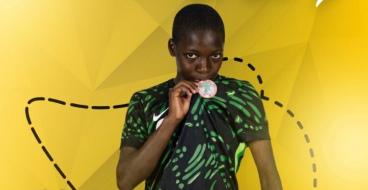 Harmony Chidi hits hat-trick as Nigeria’s Flamingos destroy Guinea in World Cup qualifier