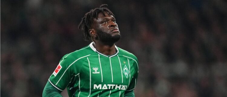 ‘A certain fitness deficit’ – Werder Bremen coach delivers damning verdict on Super Eagles star Boniface