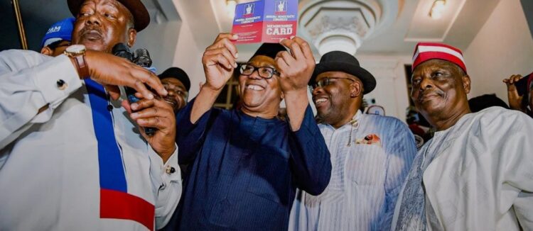 Peter Obi hails Super Eagles star Osimhen’s title triumph with a political twist