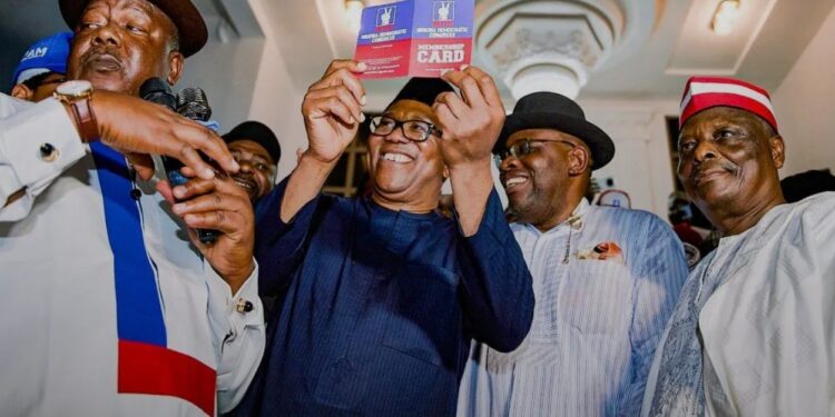 Peter Obi hails Super Eagles star Osimhen’s title triumph with a political twist